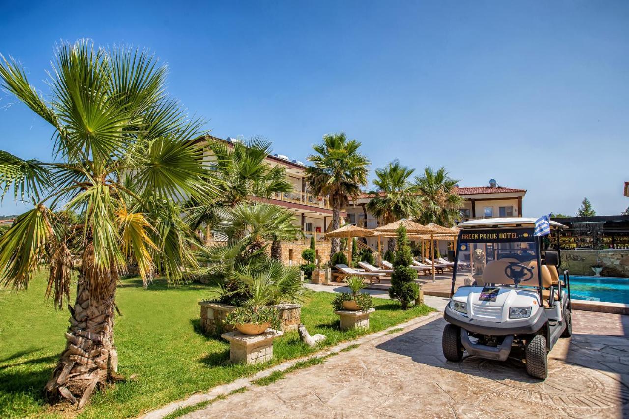 Halkidiki Greek Pride Ηotel And Apartments สกาลา ฟูร์กาส ภายนอก รูปภาพ